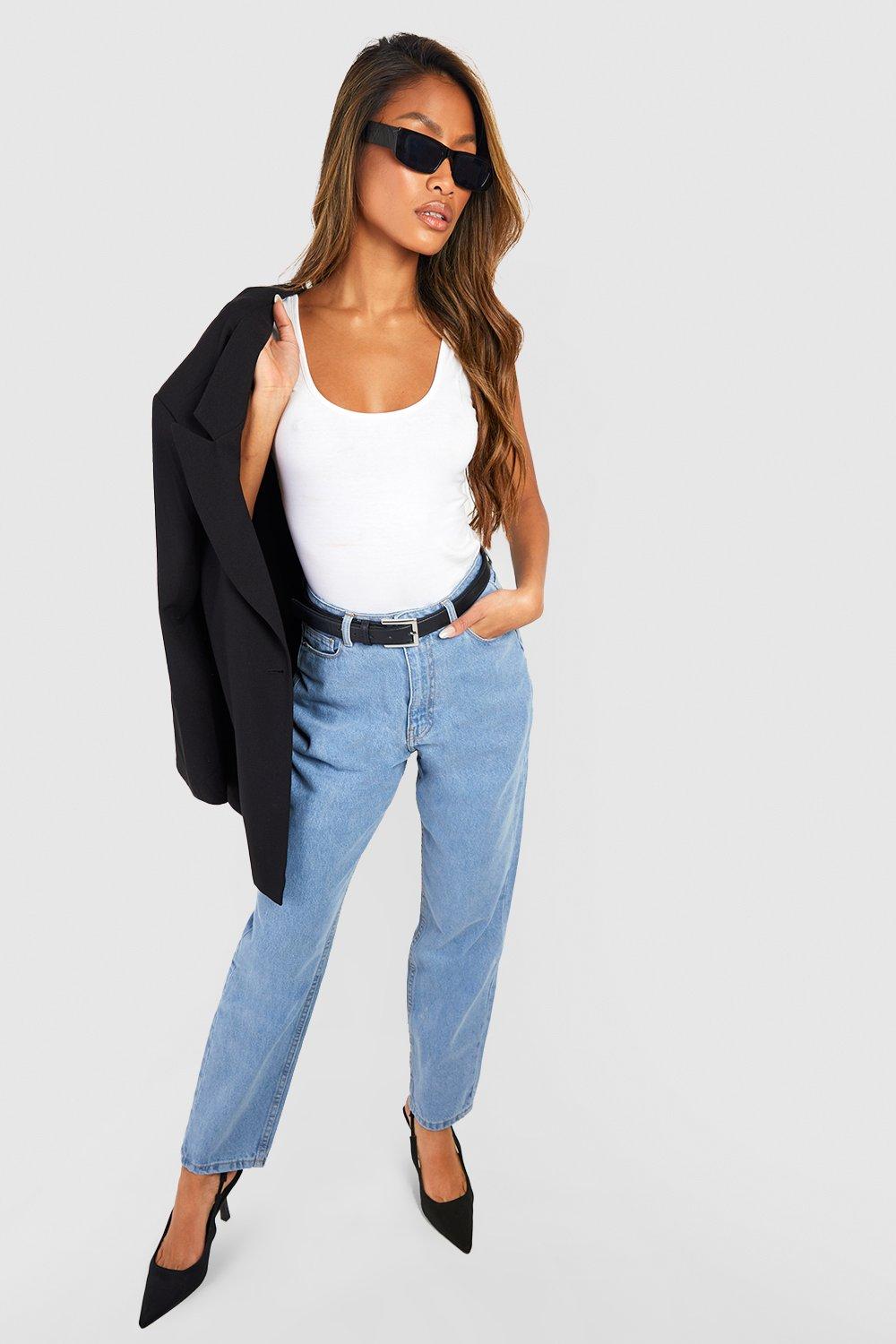 Boohoo discount jean mom